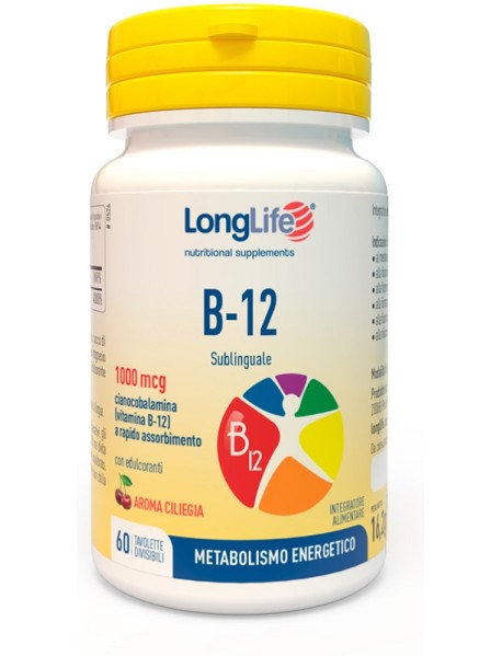 LONGLIFE B12 1000MCG 60 COMPRESSE