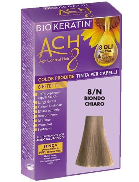 BIOKERATIN ACH8 COLOR PRODIGE TINTA PER CAPELLI 8/N BIONDO CHIARO