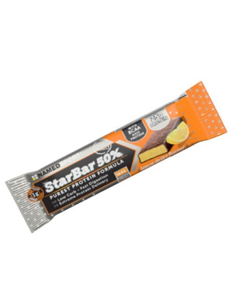 NAMEDSPORT STARBAR 50% LEMON DESIRE 50G 1 BARRETTA