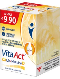 VITA ACT CALCIO + VITAMINA D 60 COMPRESSE