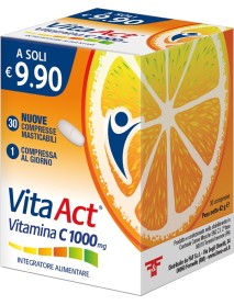 VITA ACT VITAMINA C 1000MG 30 COMPRESSE MASTICABILI