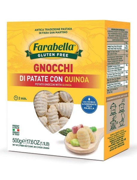 FARABELLA GNOCCHI DI PATATE CON QUINOA 500G