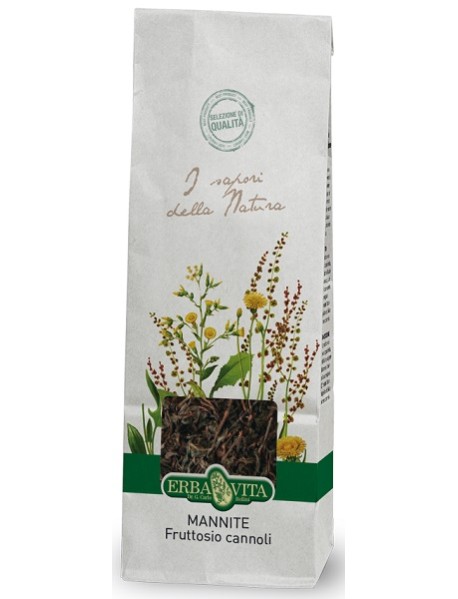 ERBA VITA MANNITE FRUTTOSIO CANNOLI 100G