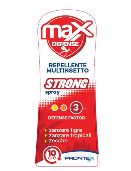 SAFETY PRONTEX MAX DEFENSE STRONG SPRAY 75ML