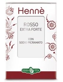 ERBA VITA HENNE' COLORE PER CAPELLI ROSSO NATURALE EXTRA FORTE