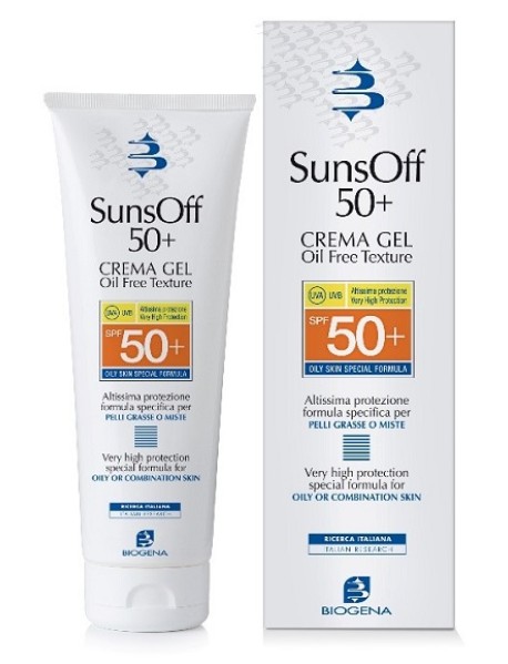 SUNSOFF CREMA-GEL SOLARE SPF50+ PROTEZIONE MOLTO ALTA 90ML