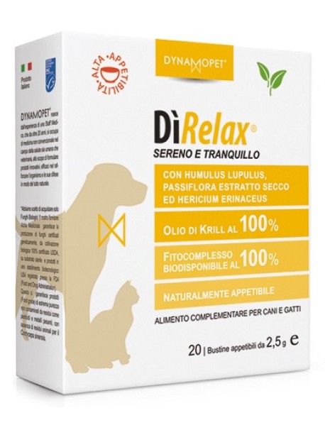 DIRELAX SMALL 20 BUSTINE 2,5ML VET