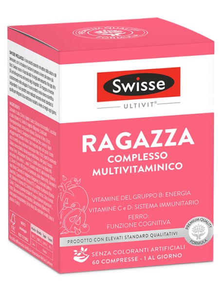 SWISSE MULTIVITAMINICO RAGAZZA 60 COMPRESSE