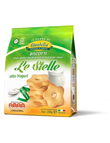 FARABELLA BISCOTTI STELLE ALLO YOGURT 200G