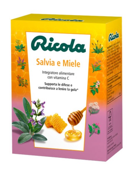 RICOLA SALVIA E MIELE 50G