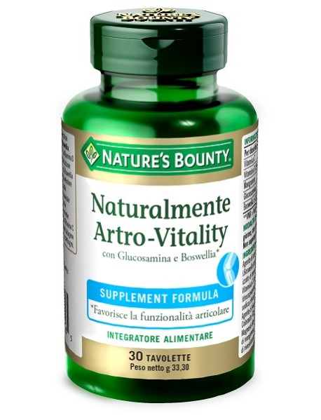 NATURE'S NATURALMENTE ARTRO-VITALITY 30 TAVOLETTE