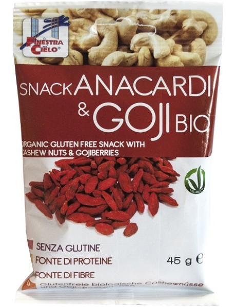 SNACK ANACARDI & GOJI BIO 45GR (