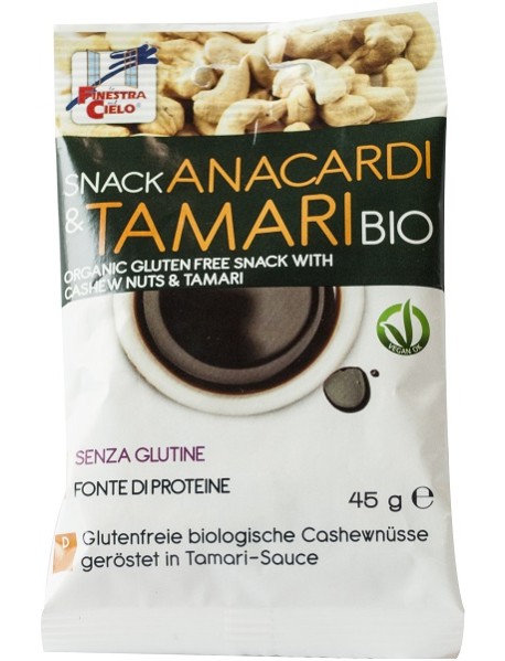 SNACK ANACARDI TAMARI BIO 45GR (