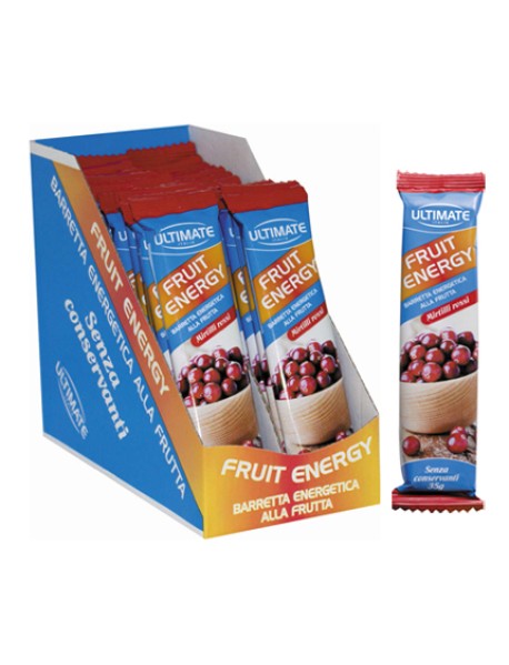 ULTIMATE FRUIT ENERGY MIRTILLI ROSSI 1 BARRETTA