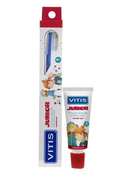 VITIS JUNIOR SPAZZOLINO + GEL 15ML