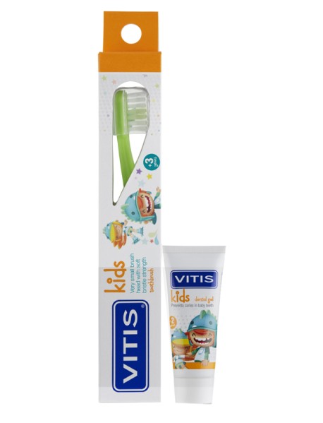 VITIS KIDS SPAZZOLINO + GEL 8ML