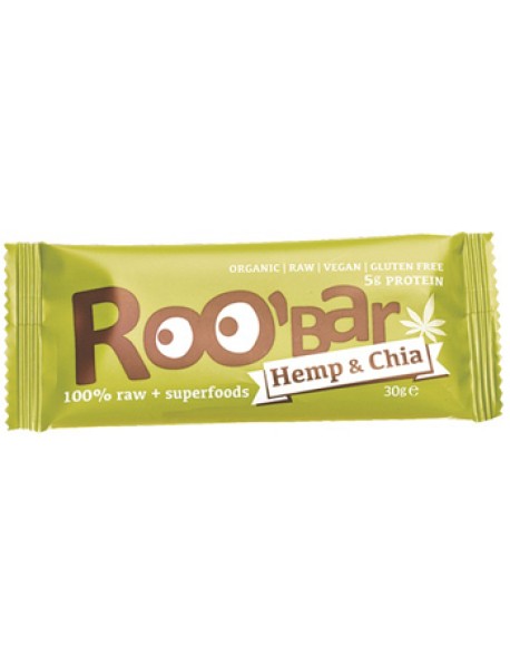 ROOBAR BARR 100% CANAPA/CHIA 30G