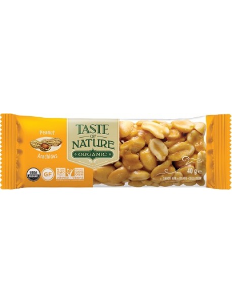 TASTE OF NATURE BARRETTA ALLE ARACHIDI BIO 40G