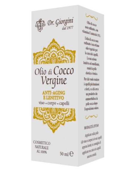 DR.GIORGINI OLIO DI COCCO VERGINE 50ML