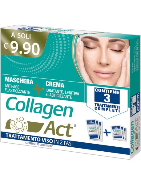 COLLAGEN ACT TRATTAMENTO VISO 2 FASI