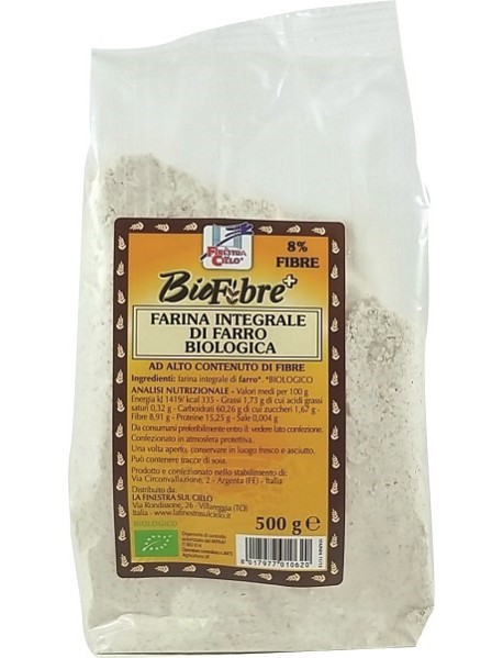 FARINA FARRO INTEG 500G FINESTRA