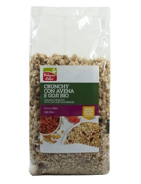 LA FINESTRA SUL CIELO CRUNCHY CON AVENA E BACCHE DI GOJI 375G