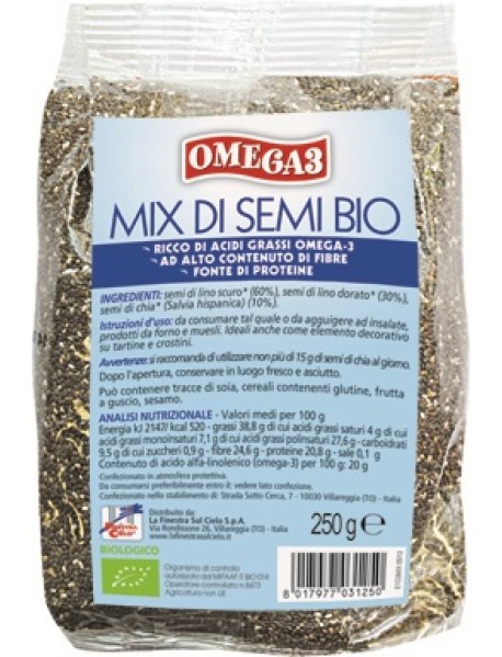 OMEGA 3 MIX SEMI BIO 250GR (I6/1