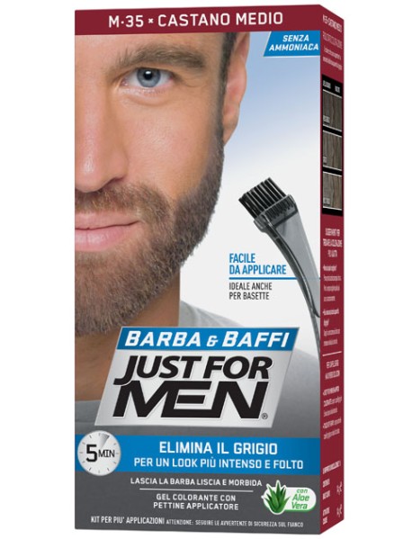 JUST FOR MEN BARBA&BAFFI M35 CASTANO MEDIO