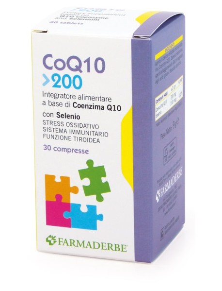 FARMADERBE COQ10 200 30 COMPRESSE