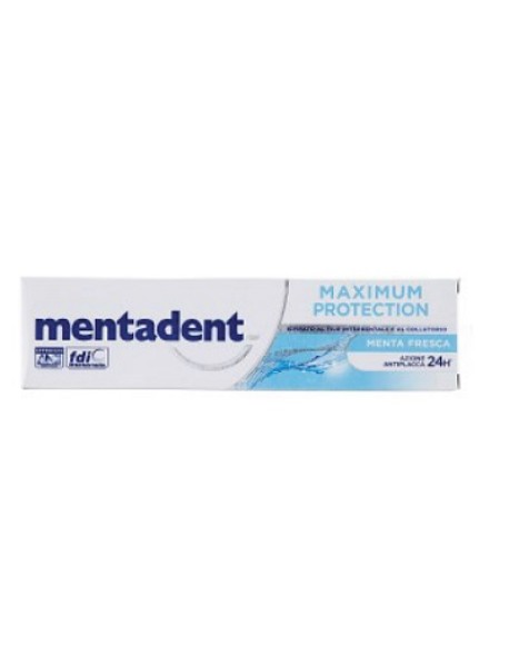 MENTADENT DENTIFRICIO MAXIMUM PROTECTION MENTA FRESCA 75ML