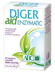 DIGER AID ENZYMATIC 20 COMPRESSE