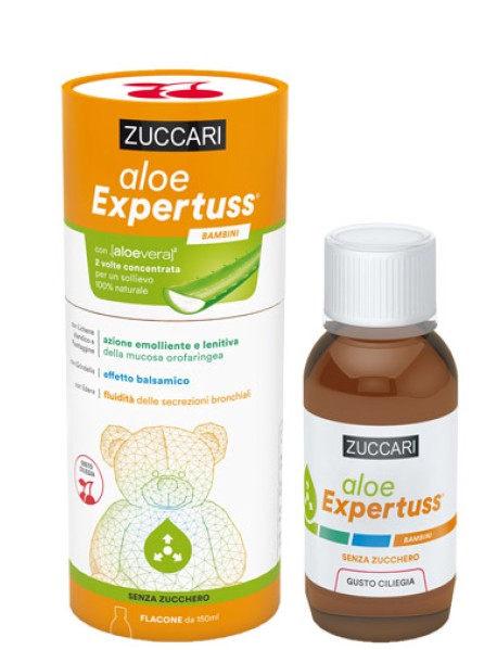 ZUCCARI ALOE EXPERTUSS BAMBINI CILIEGIA 150ML