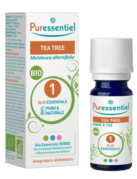 PURESSENTIEL OLIO ESSENZIALE TEA TREE BIO 10ML