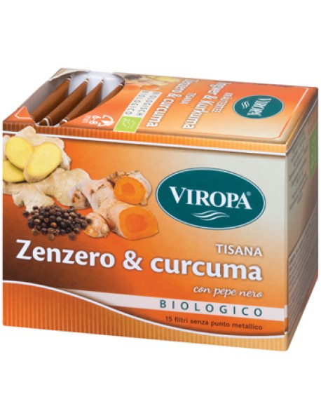 TISANA ZENZERO&CURCUMA BIO 15FIL