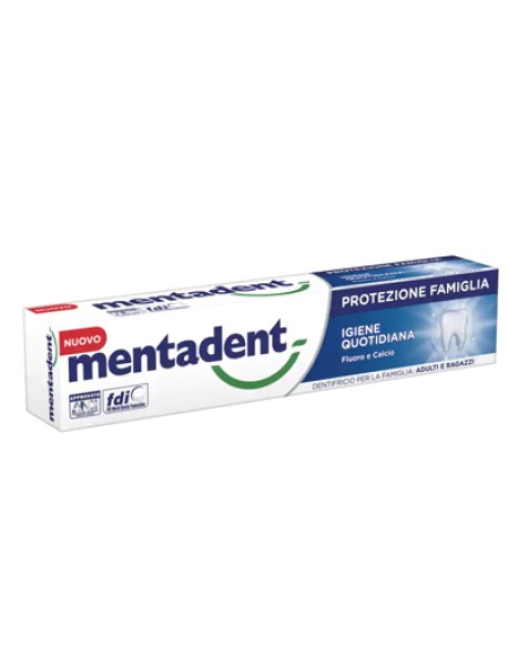 MENTADENT PROTEZIONE FAMIGLIA IGIENE QUOTIDIANA DENTIFRICIO 75ML