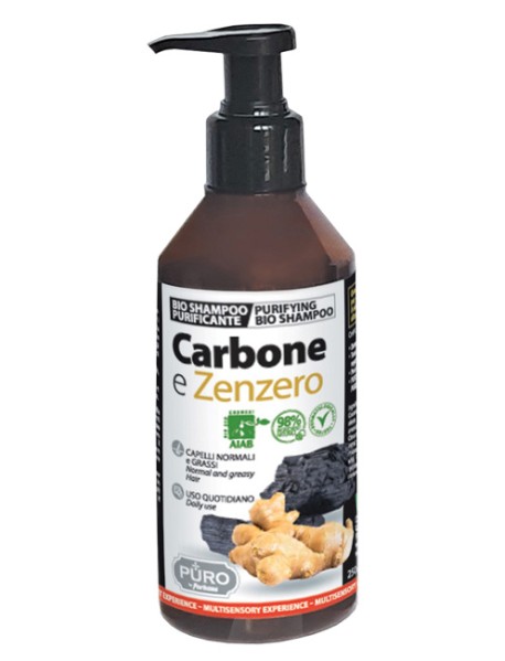 PURO BIO SHAMPOO CARB-ZEN250ML