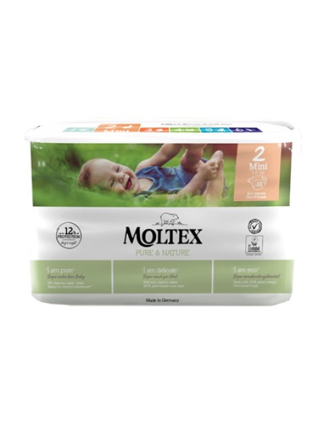 MOLTEX PURE&NATURE MIDI TAGLIA 2 3-6KG