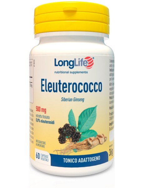 LONGLIFE ELEUTEROCOCCO 0,8% 60 CAPSULE