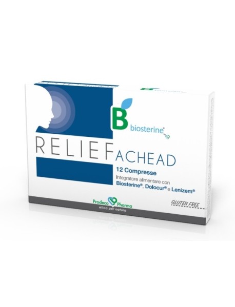 RELIEF BIOSTERINE ACHEAD 12 COMPRESSE