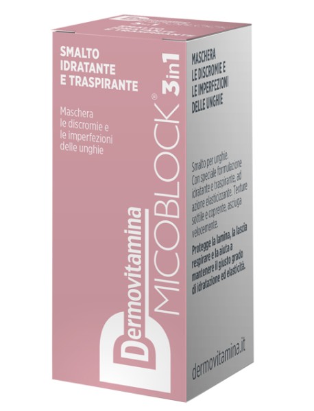 DERMOVITAMINA MICOBLOCK SMALTO NUDE IDRATANTE E TRASPIRANTE 5ML