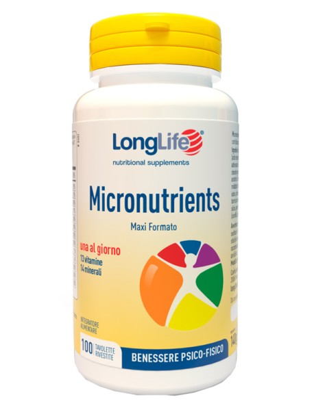 LONGLIFE MICRONUTRIENTS 100 TAVOLETTE