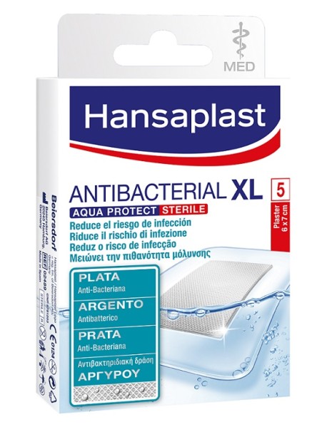 HANSAPLAST AQUA PROTECT XL SILVER 5 PEZZI