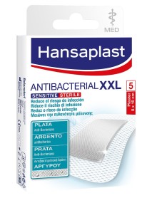 HANSAPLAST SENSITIVE XXL SILVER 5 PEZZI