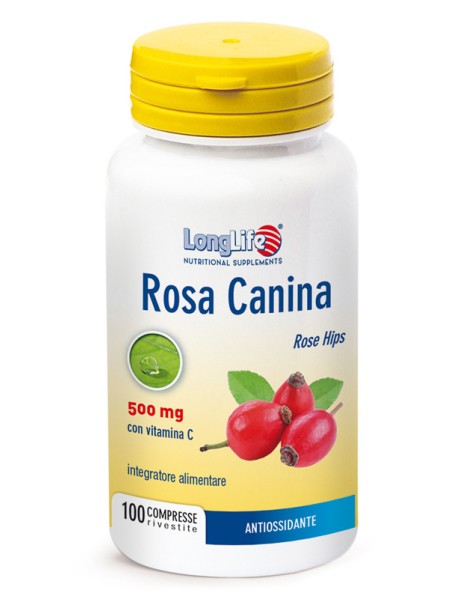 LONGLIFE ROSA CANINA 500MG 100 COMPRESSE