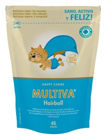 MULTIVA HAIRBALL 45CHEWS