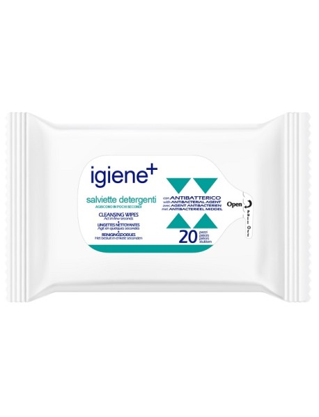 IGIENE+ SALVIETTE IGIEN MANI 20P