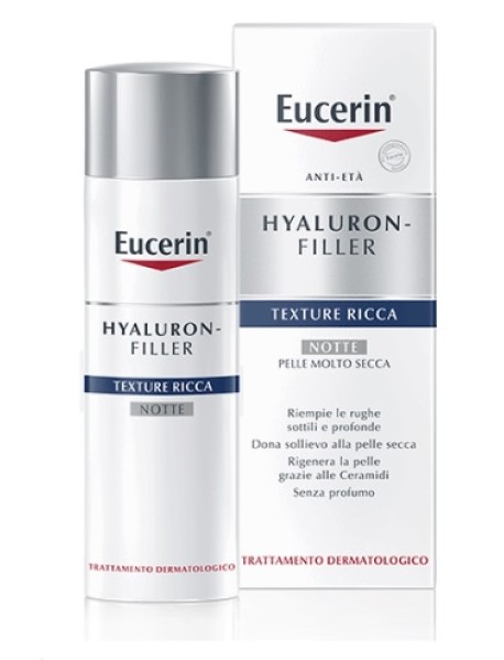 EUCERIN HYALURON FILLER CREMA NOTTE RICCA 50ML