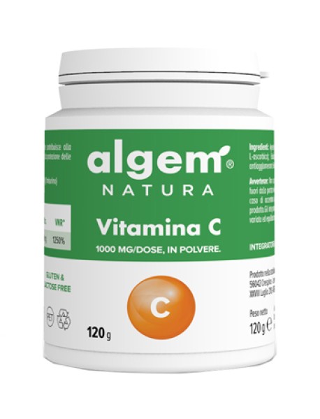 ALGEM NATURA VITAMINA C 1000MG 120G