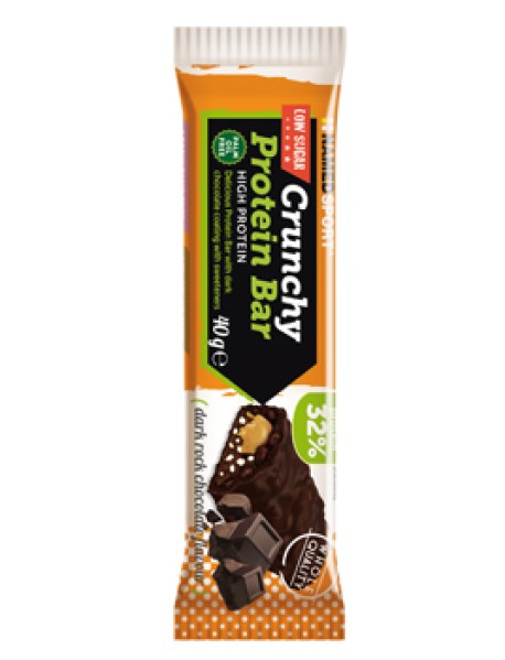 NAMEDSPORT CRUNCHY PROTEIN BAR DARK CHOCOLATE 40G 1 BARRETTA