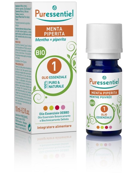 PURESSENTIEL OLIO ESSENZIALE MENTA PIPERITA BIO 10ML